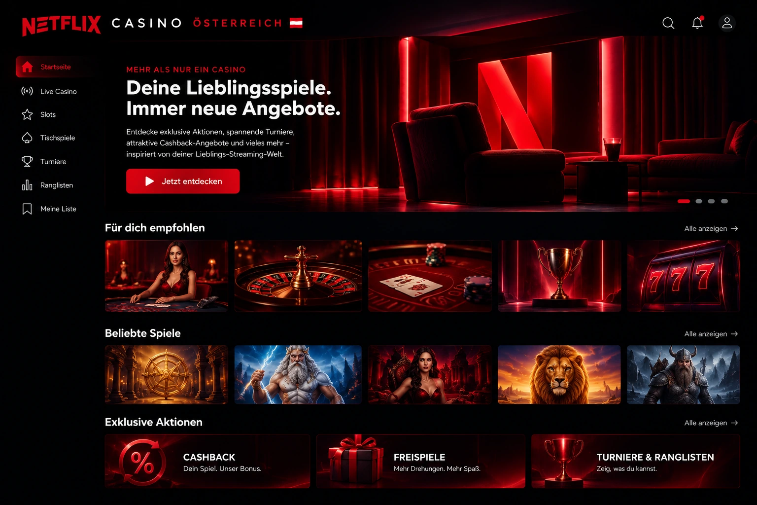 Netflix Casino Österreich