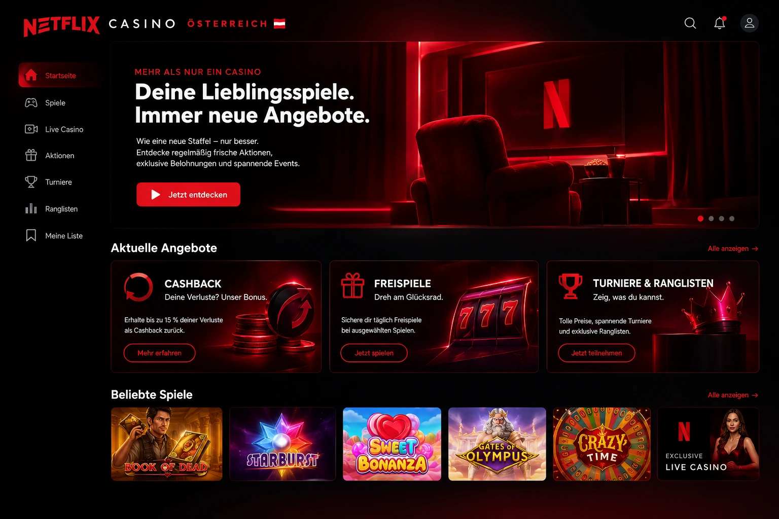 Netflix Casino Österreich